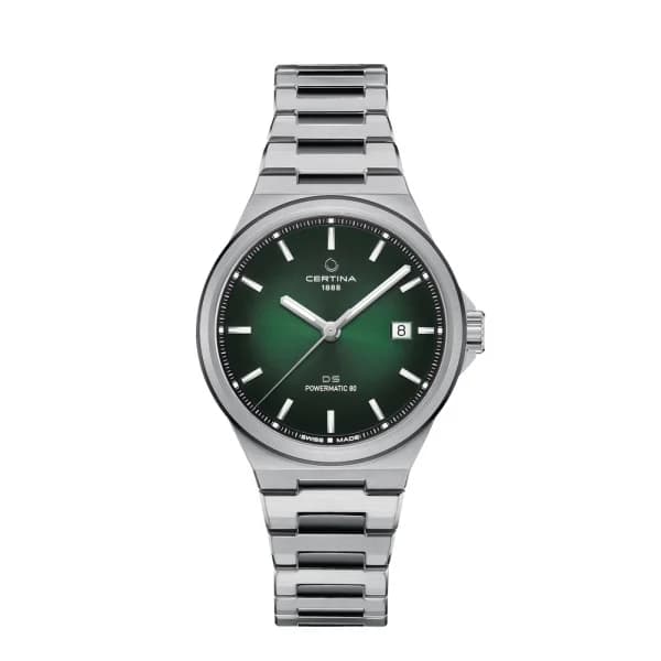 Certina Montre Certina DS-7 Powermatic 80 Automatique Cadran Vert