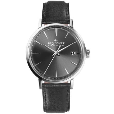 Pequignet Montre Pequignet Manufacture Attitude Automatique Cadran Gris Foncé - 9060343-CN