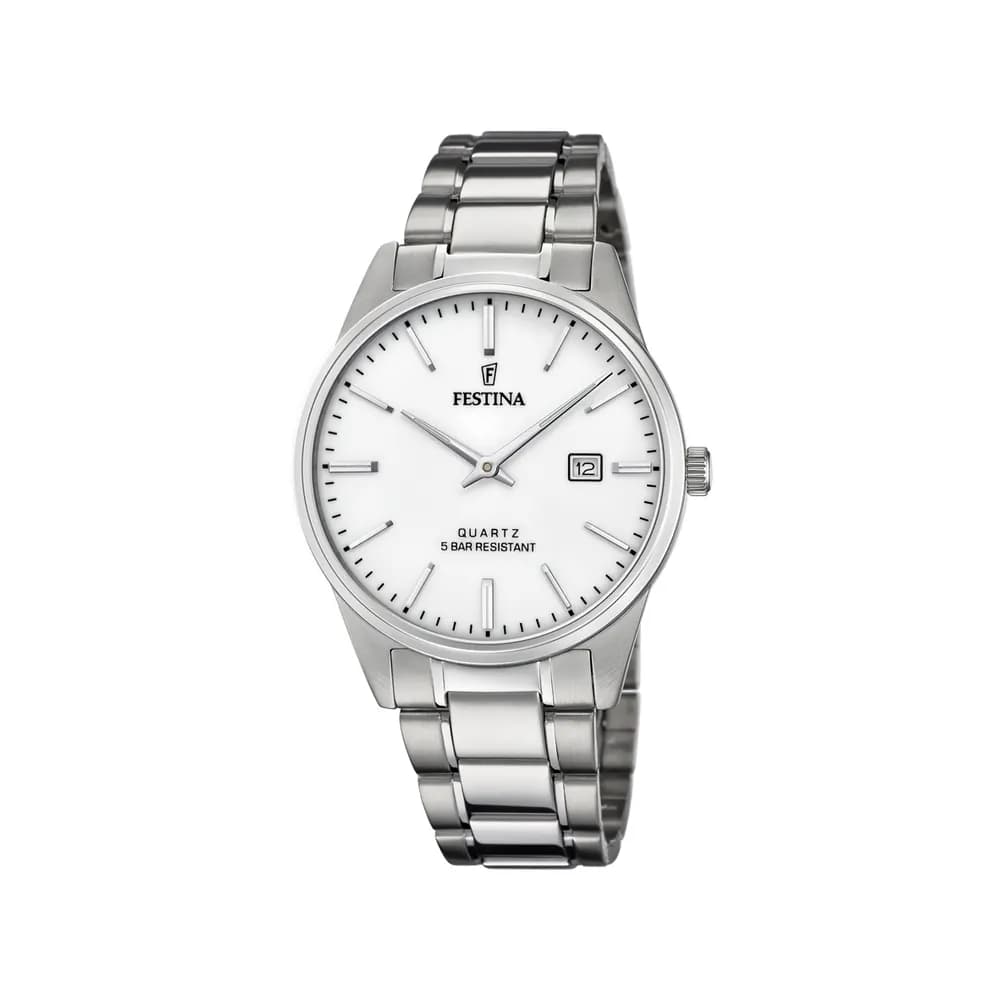 Festina Montre quartz Homme Classics Blanc