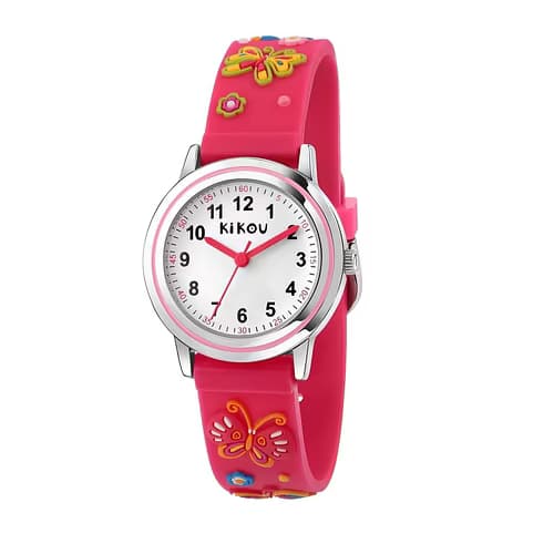 Kikou Montre Analogique Enfant Kikou Silicone Rouge R4551101501