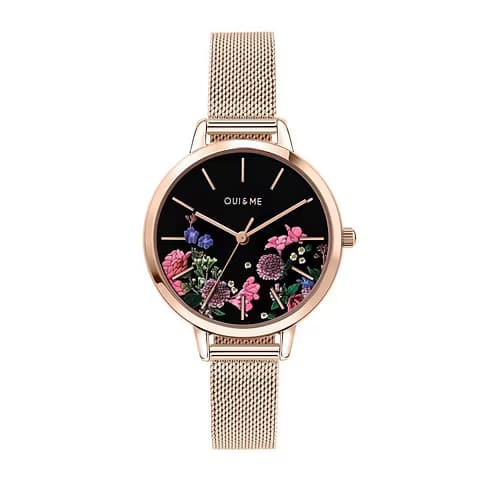 Oui & Me Montre Femme OUI&ME en Acier Rose