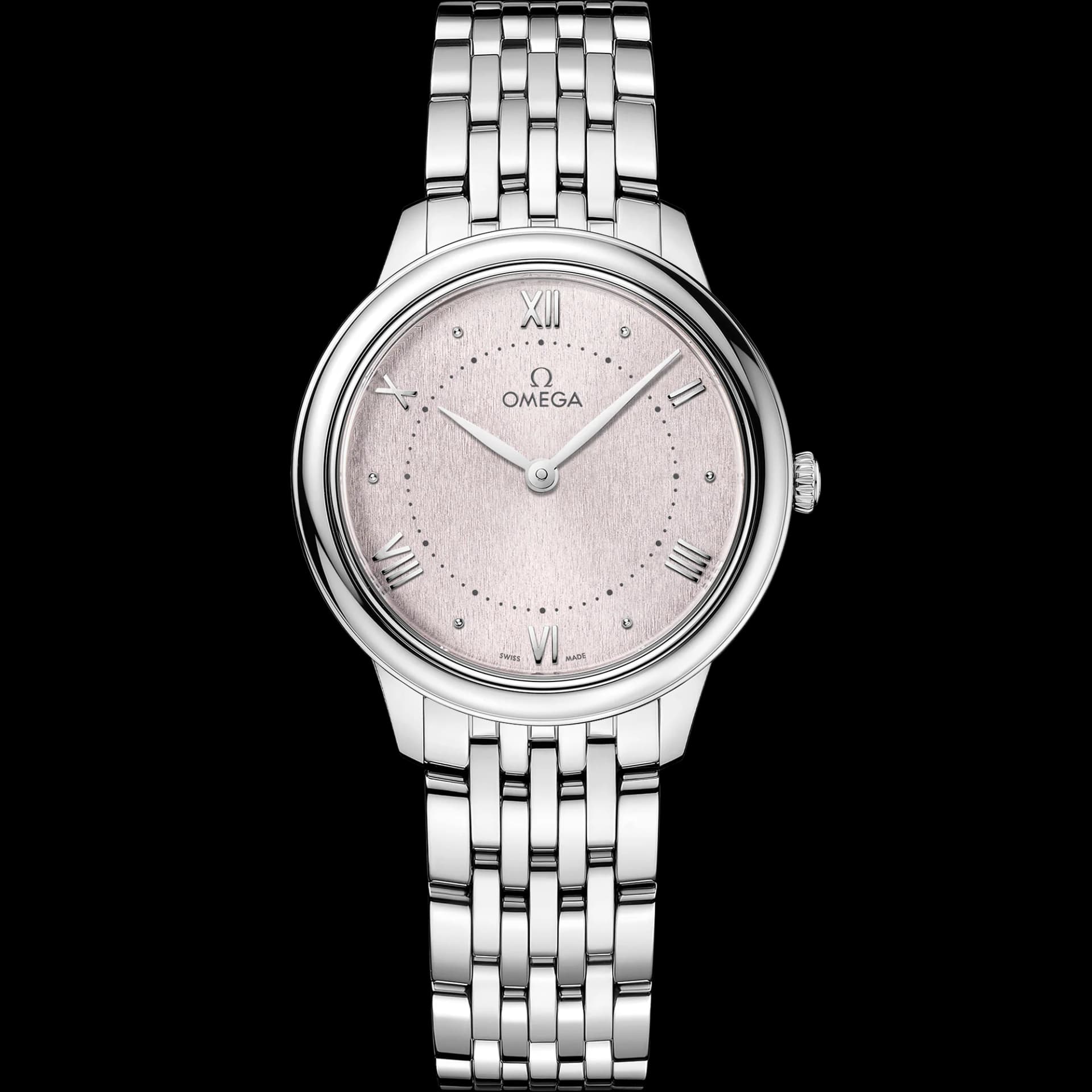 Omega De Ville 30 mm, acier sur acier