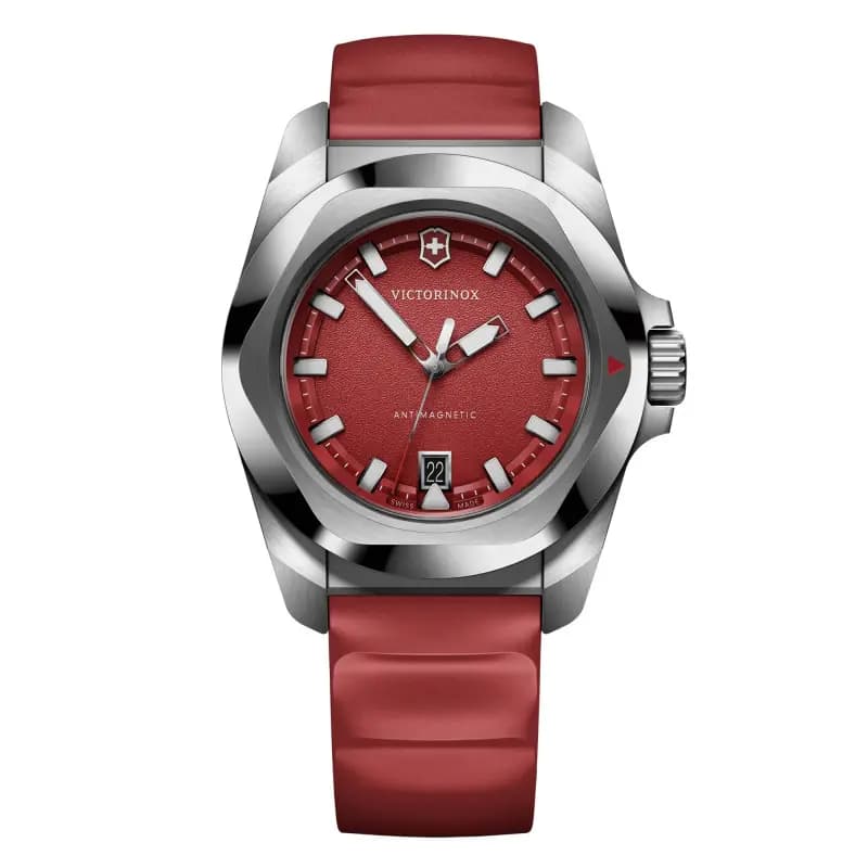 Victorinox Montre I.N.O.X. Quartz 41 mm rouge 242029