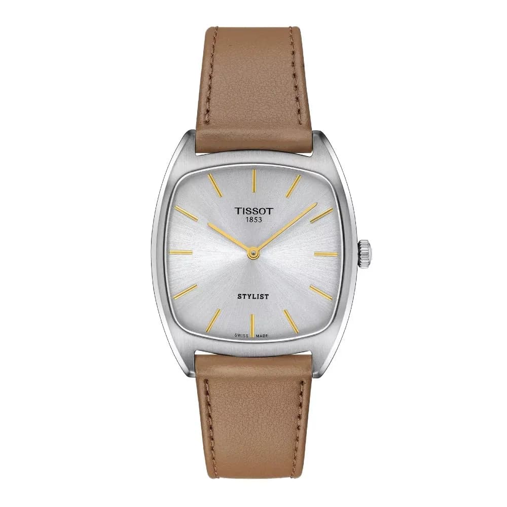 Tissot Stylist — cadran argenté