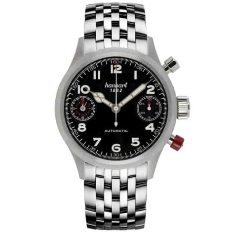 Hanhart Montre Hanhart Pioneer TwinDicator Automatique diamètre 45 mm- 730.210-6428