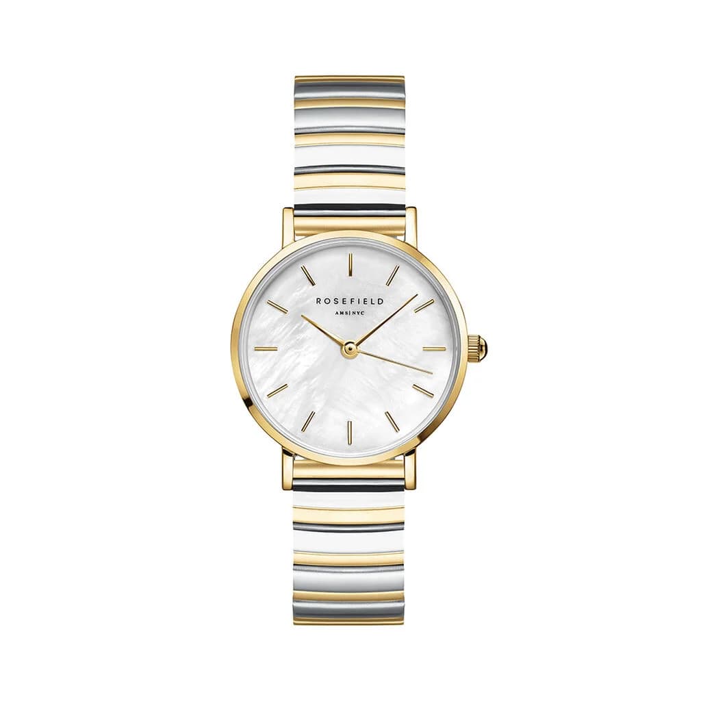 Rosefield Montre Rosefield Small Edit Nacre Blanche