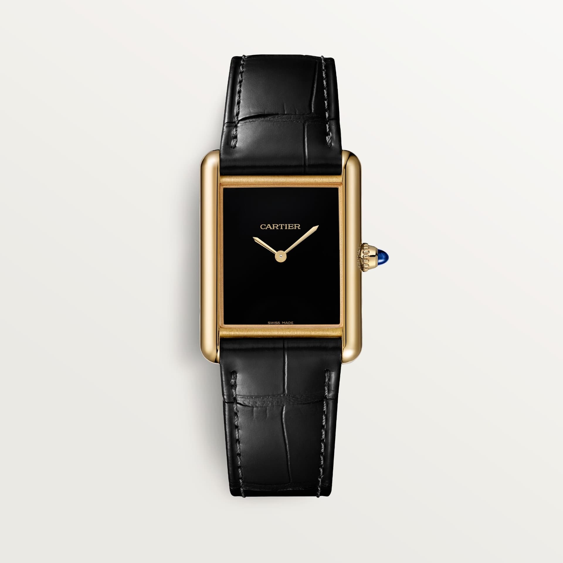Tank Louis Cartier — cadran noir 26 mm