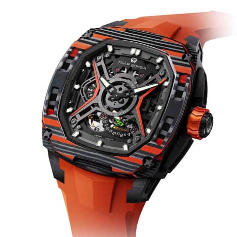 Tsar Bomba Montre tsar Bomba - Dark Matter Carbone - Automatique - Bleu - TB8605CF03