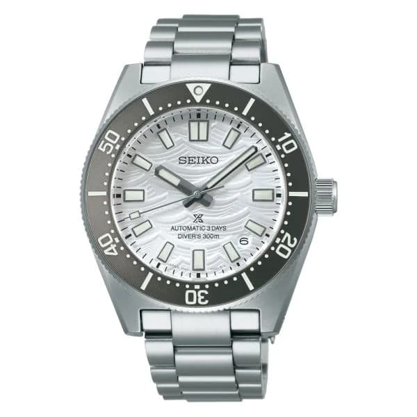 Seiko Prospex — cadran argenté