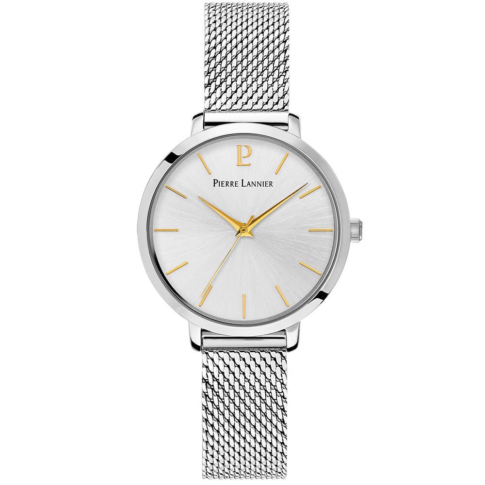 Pierre Lannier Montre Pierre Lannier Collection Chouquette en Acier Argenté