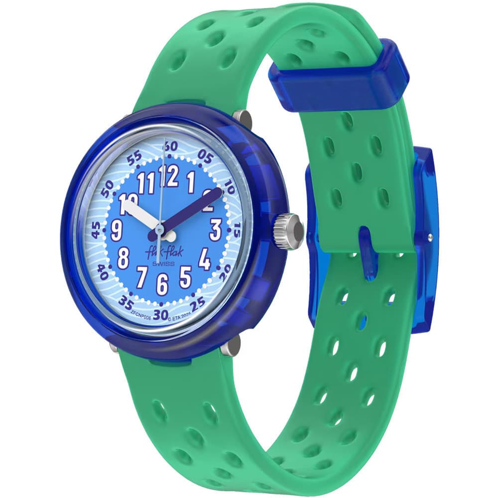 Flik Flak Montre Flik Flak en Silicone Vert