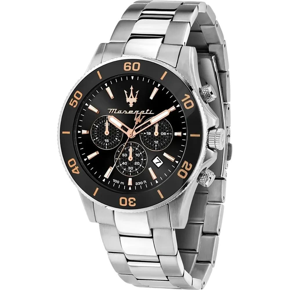Maserati Montre Maserati Collection Competizione en Acier Argenté