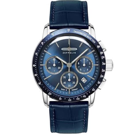 Zeppelin Montre Zeppelin New York Quartz Cadran Bleu - 88783
