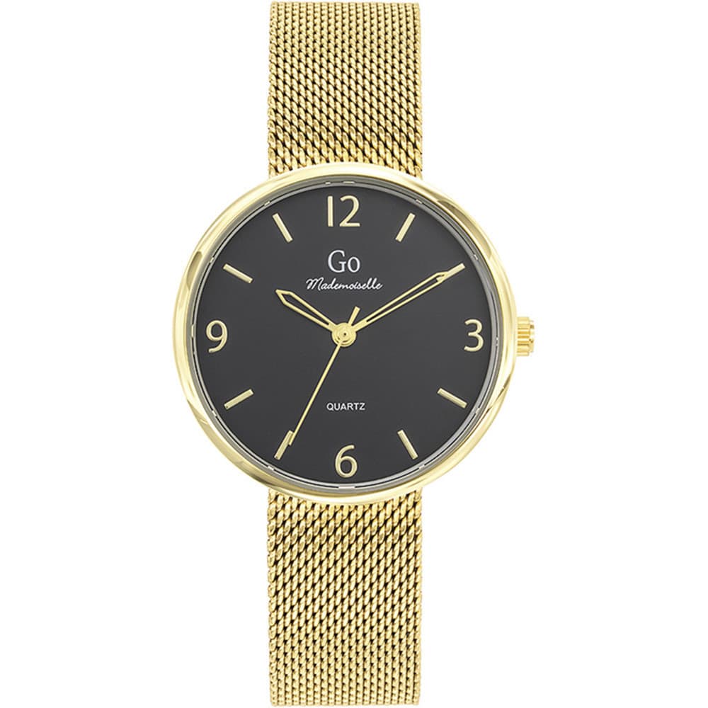 GO Mademoiselle Montre GO Mademoiselle en Acier et PVD Doré