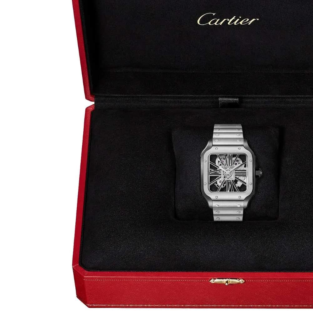 Santos de Cartier — boîtier acier 40 mm