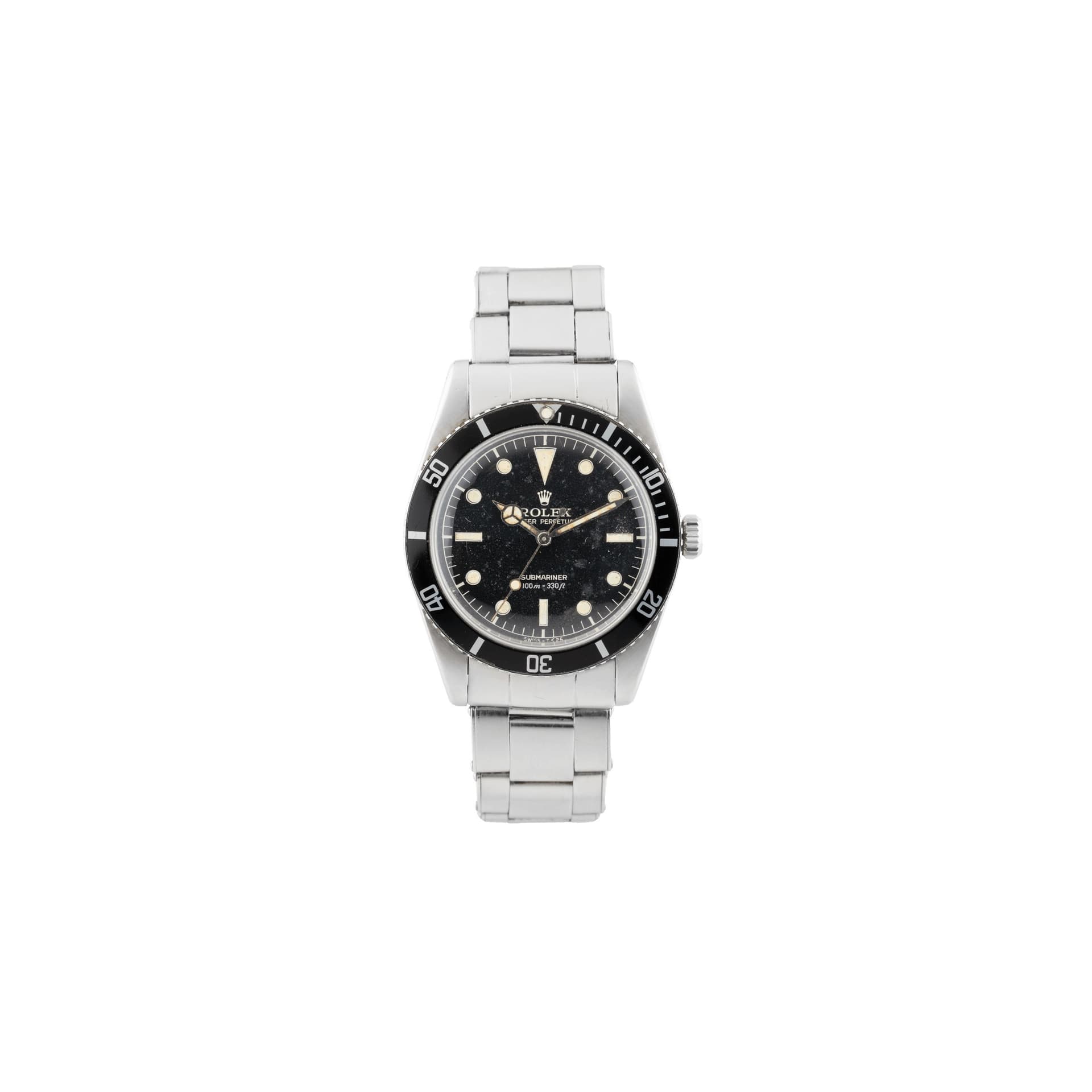 Rolex Submariner 5508 — cadran noir