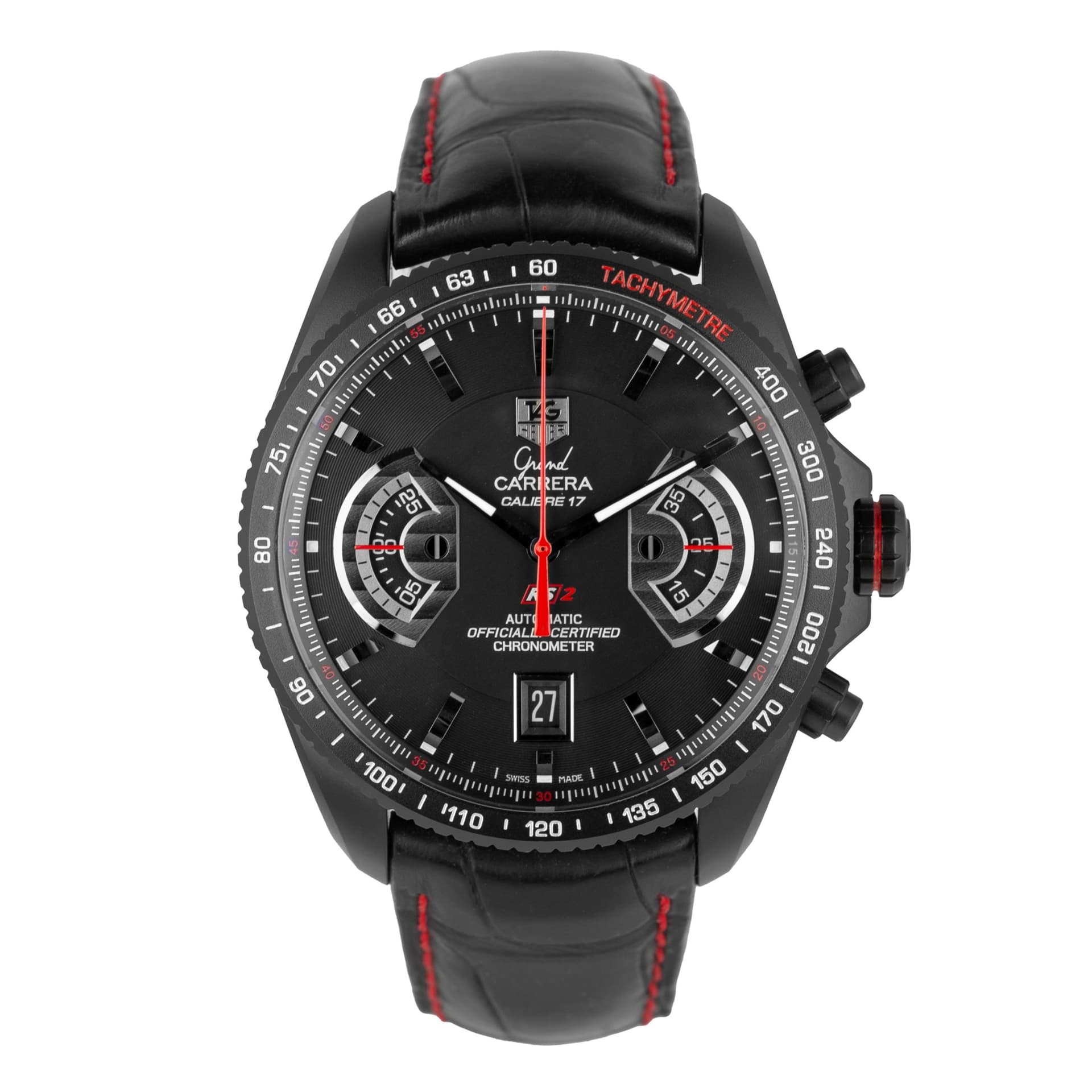 TAG Heuer Montre TAG Heuer Grand Carrera Calibre 17 RS2 Ti2 automatique 43 mm