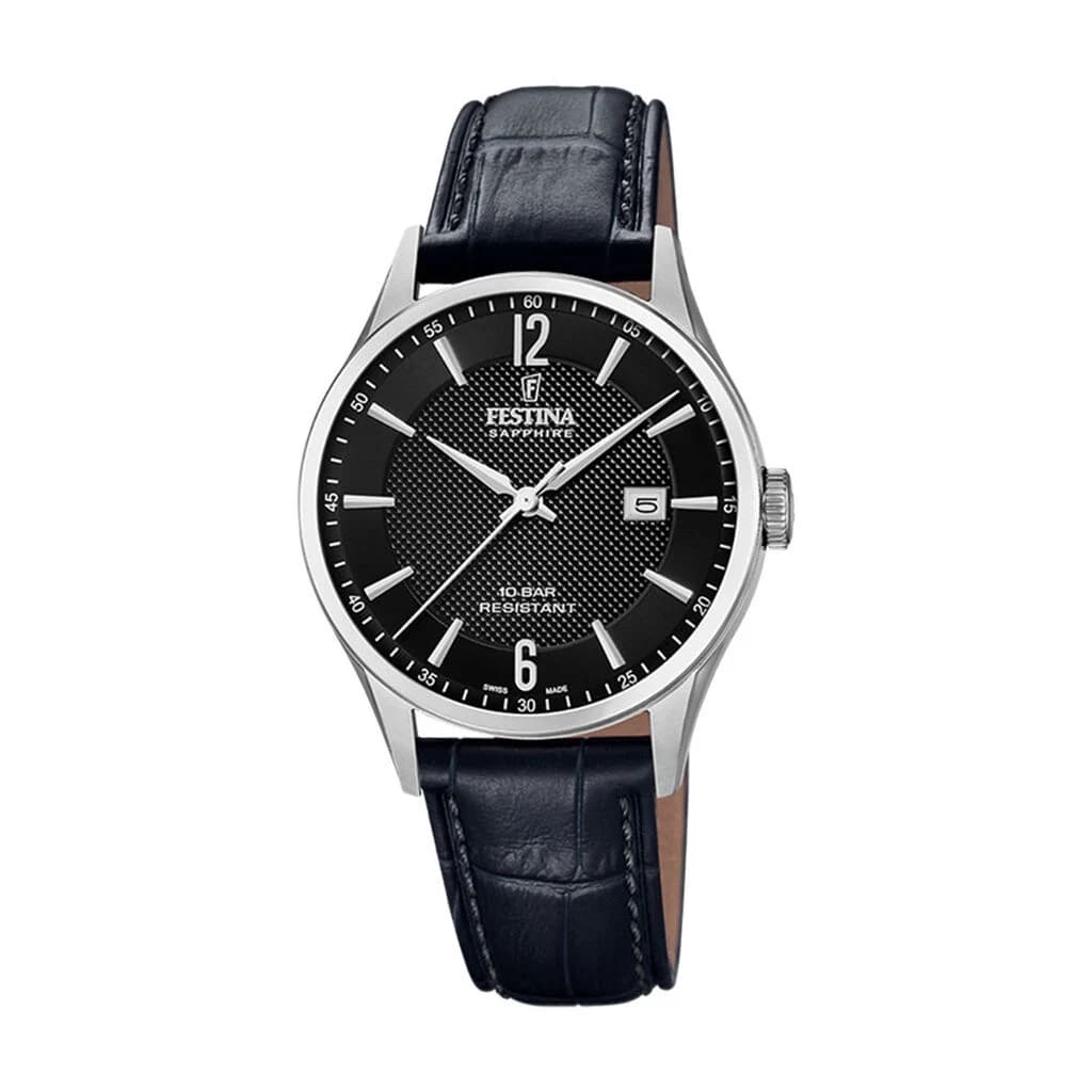 Festina Swiss Made Montre Festina Swiss Made 40 Noir