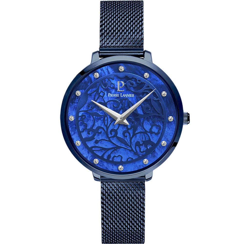 Pierre Lannier Montre Pierre Lannier en Acier Bleu