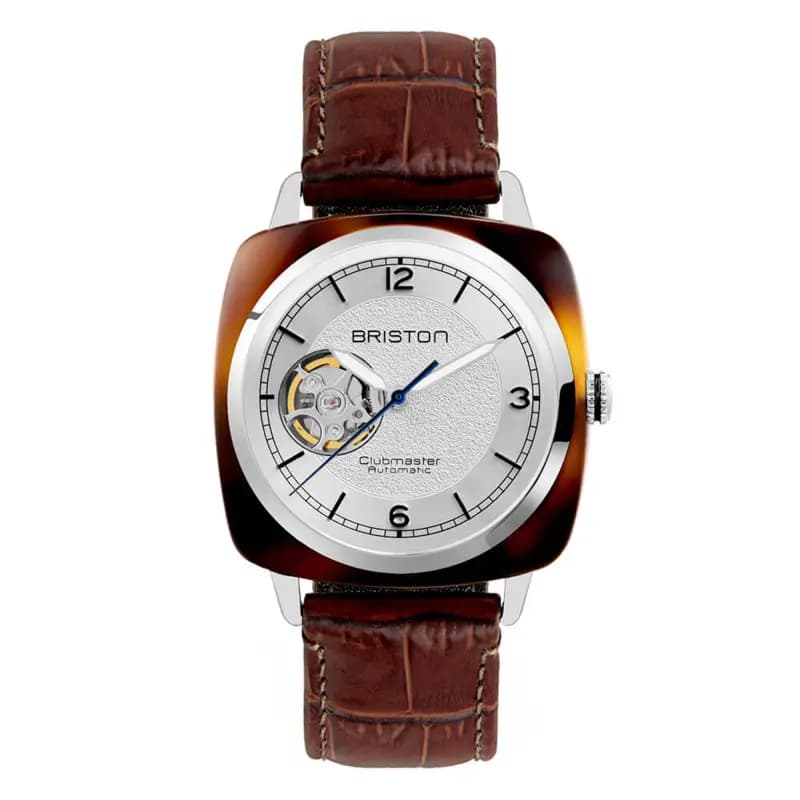 Briston Montre Clubmaster Legend Open Blanc 25739.SA.T.2.LABR