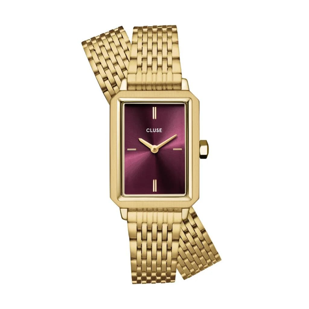 Cluse Fluette Watch — cadran rouge