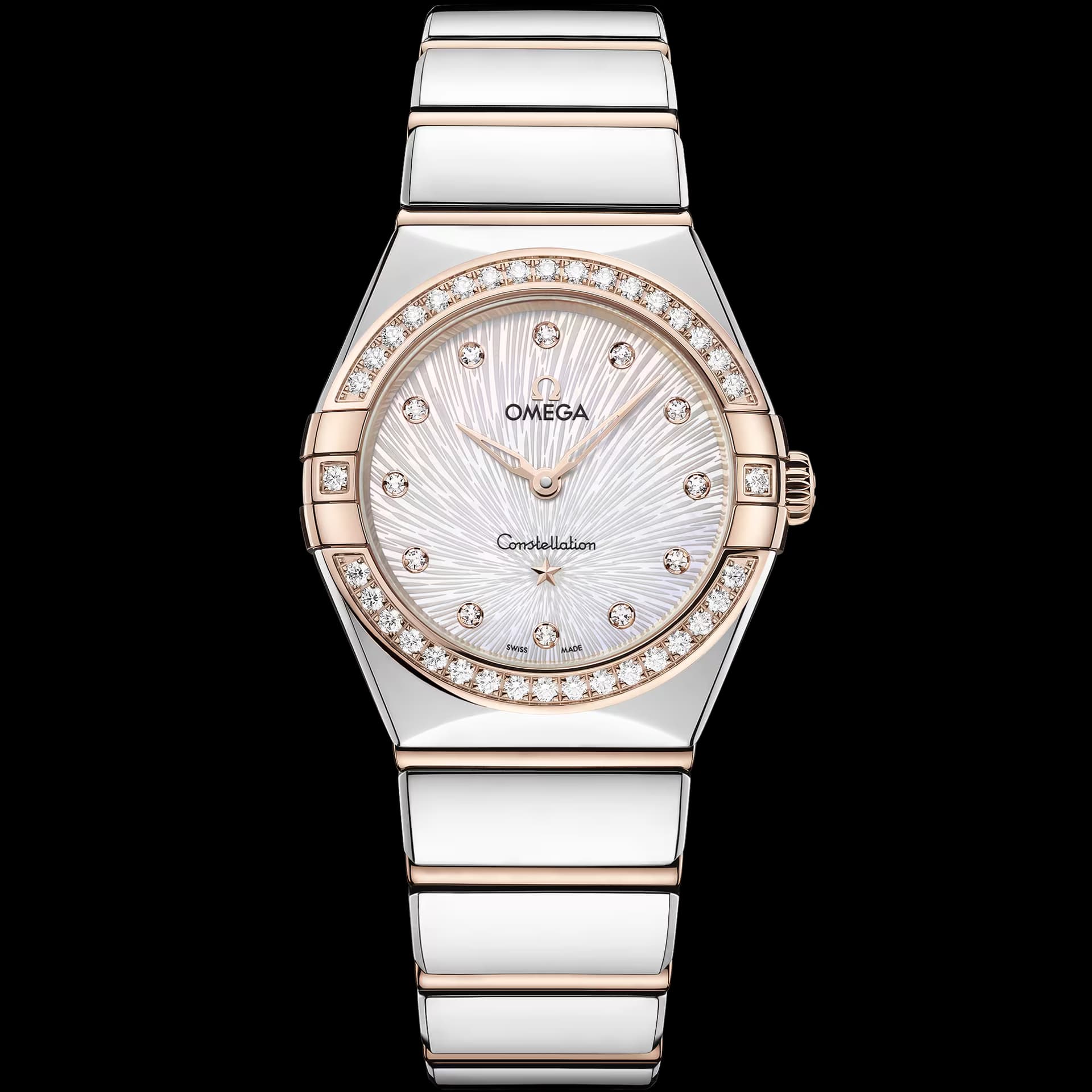 Omega Constellation 28 mm, acier - or « Sedna™ » sur acier - or « Sedna™ »