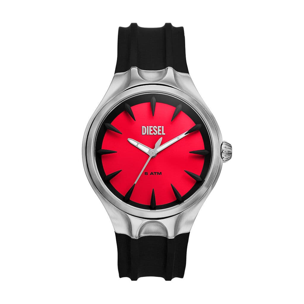 Diesel Montre Diesel Collection Streamline en Silicone Noir