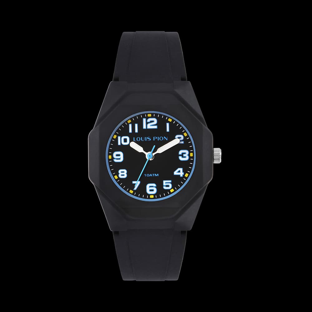 Louis Pion Montre Enfant Andrea Noir