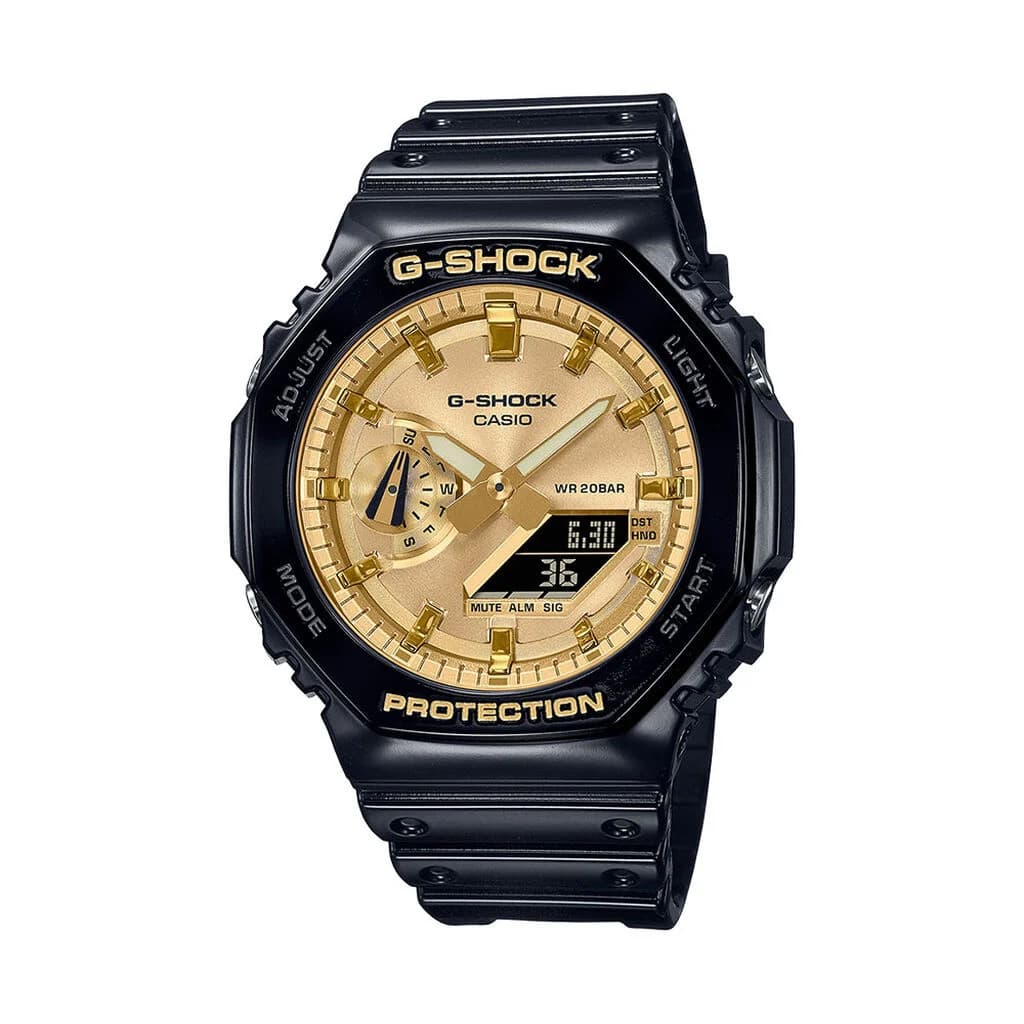 Casio GA-2100 Series — cadran doré