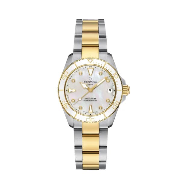 Certina Montre Certina DS Action 34.5mm Powermatic 80 Automatique Cadran Nacre