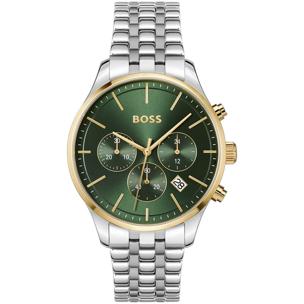 Hugo Boss Montre Boss Collection Avery en Acier Argenté