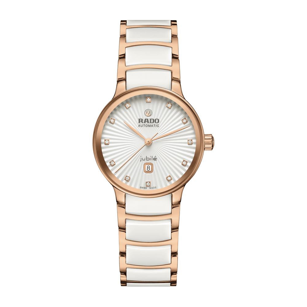 Rado Montre automatique Femme Centrix Blanc