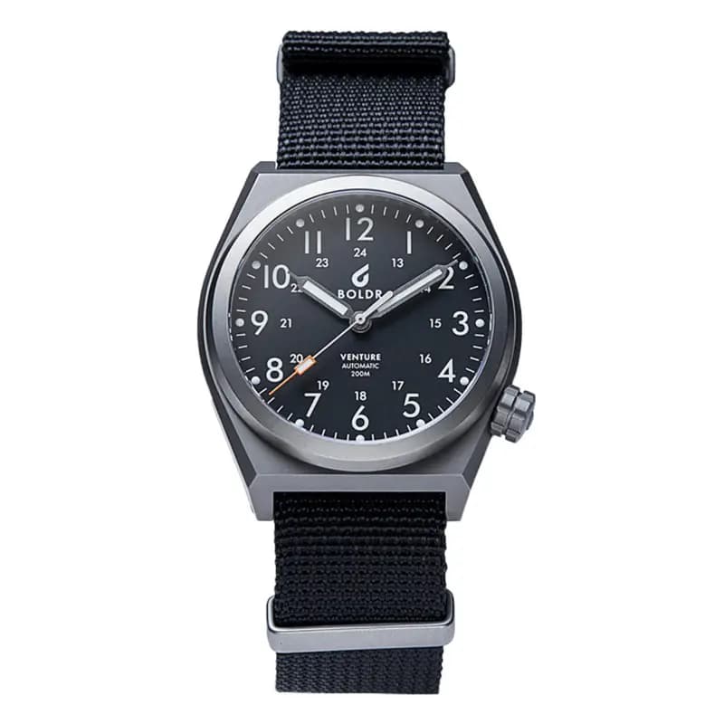 Boldr Montre Venture Carbon Black