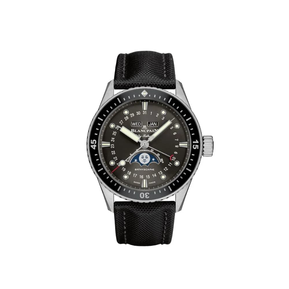 Blancpain Bathyscaphe Quantième Complet Phases de Lune