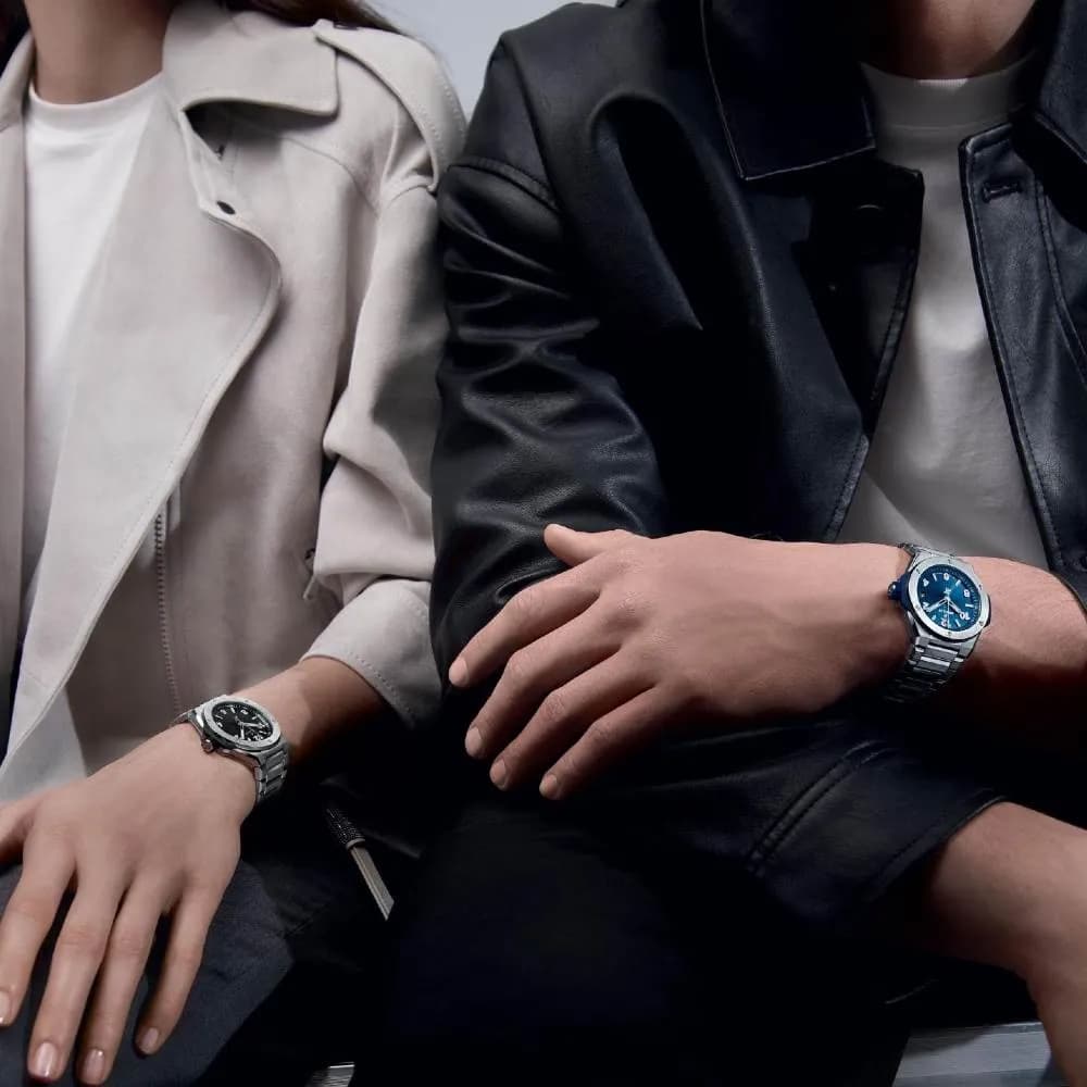 Hublot Integrated Time Only Titanium Blue