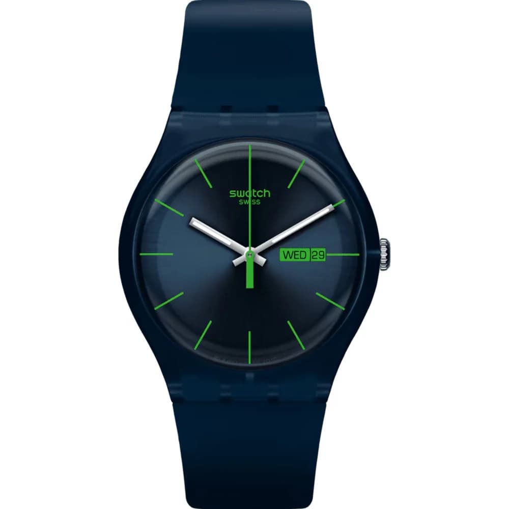 Swatch Montre New Gent Blue Rebel SO29N704