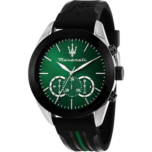 Maserati Montre Homme Maserati Plastique Noir Vert R8871612043