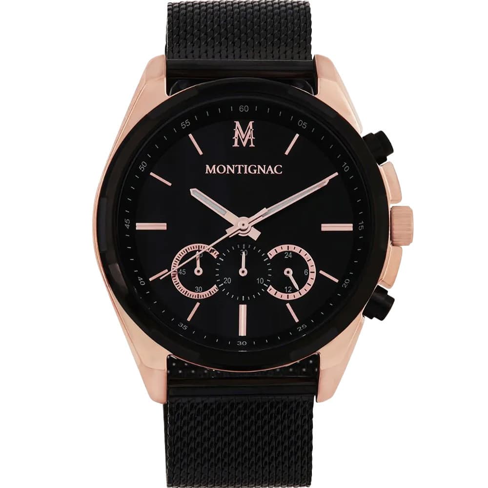 Montignac Montre Montignac en Acier