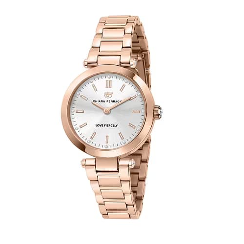 Chiara Ferragni Montre Analogique Femme Chiara Ferragni Métal Rose R1953103505
