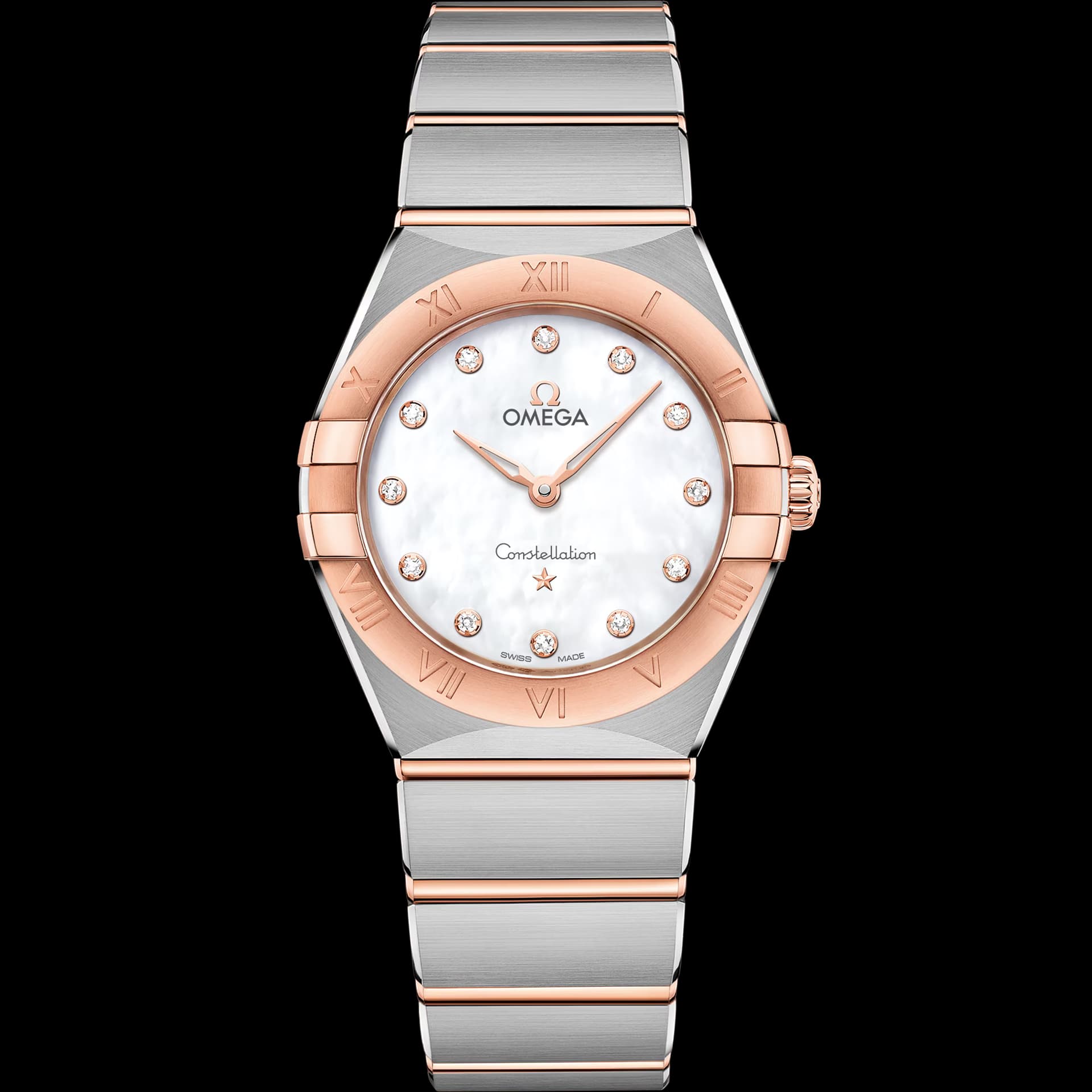 Omega Constellation 28 mm, acier - or « Sedna™ » sur acier - or « Sedna™ »