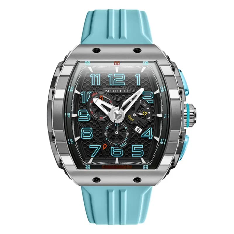 Nubeo Montre Magellan Chronograph Retrograde Aster Blue NB-6088-02