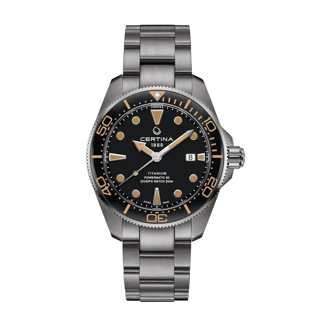Certina Montre automatique Homme DS action Noir