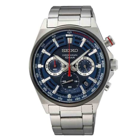 Seiko Sport SSB407P1 — cadran anthracite