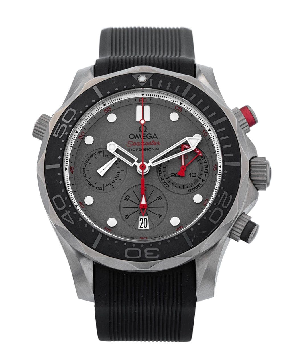 Omega Seamaster Diver 300m — boîtier titane