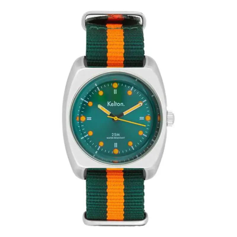 Kelton Montre RC2 Nato Vert Orange 9122442