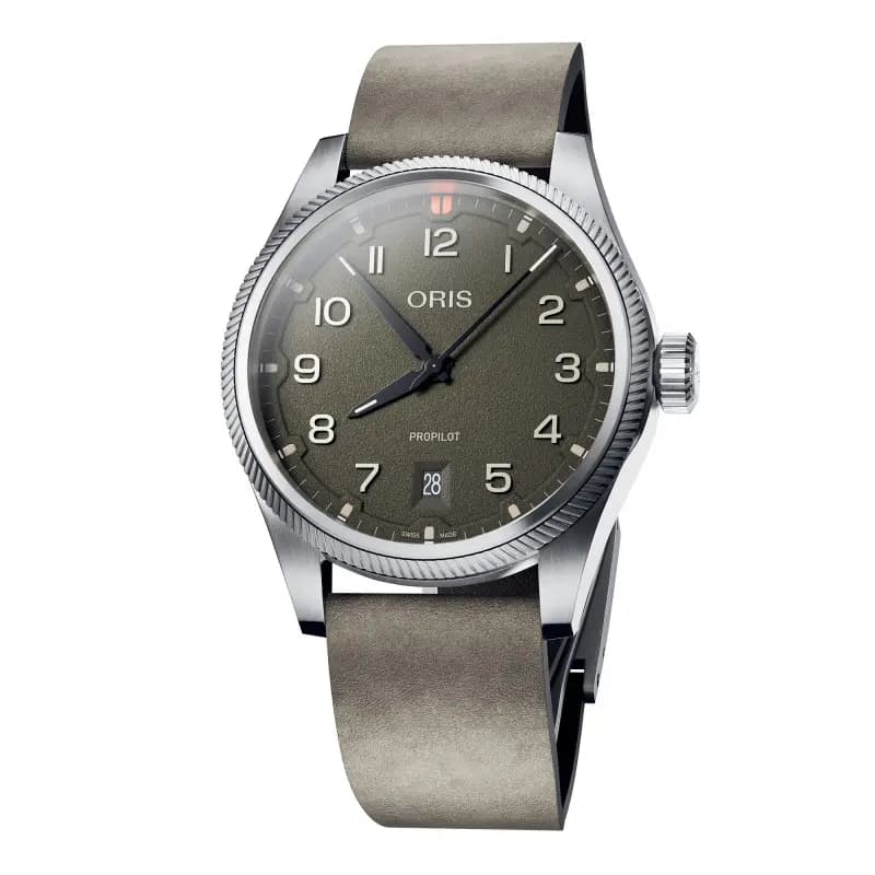 Oris Montre ProPilot Date Kaki 01 733 7805 4167-07 6 20 16LC