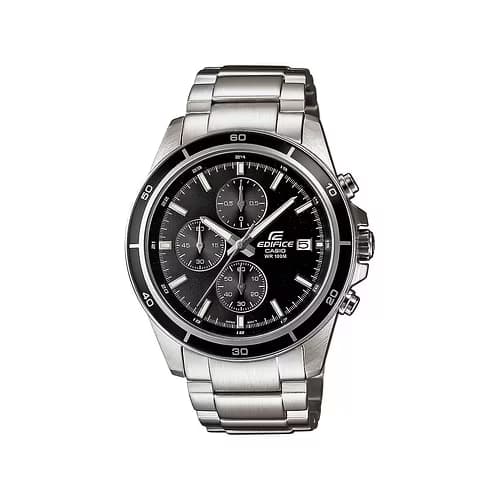 Casio Edifice — cadran noir