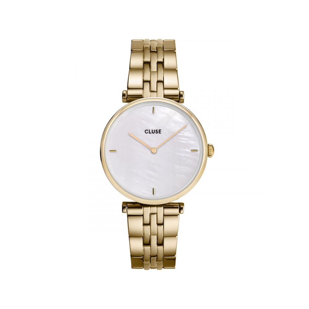 Cluse Triomphe 5-Link — cadran blanc