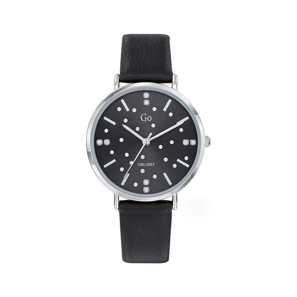 GO Mademoiselle Montre GO Mademoiselle en Cuir Noir