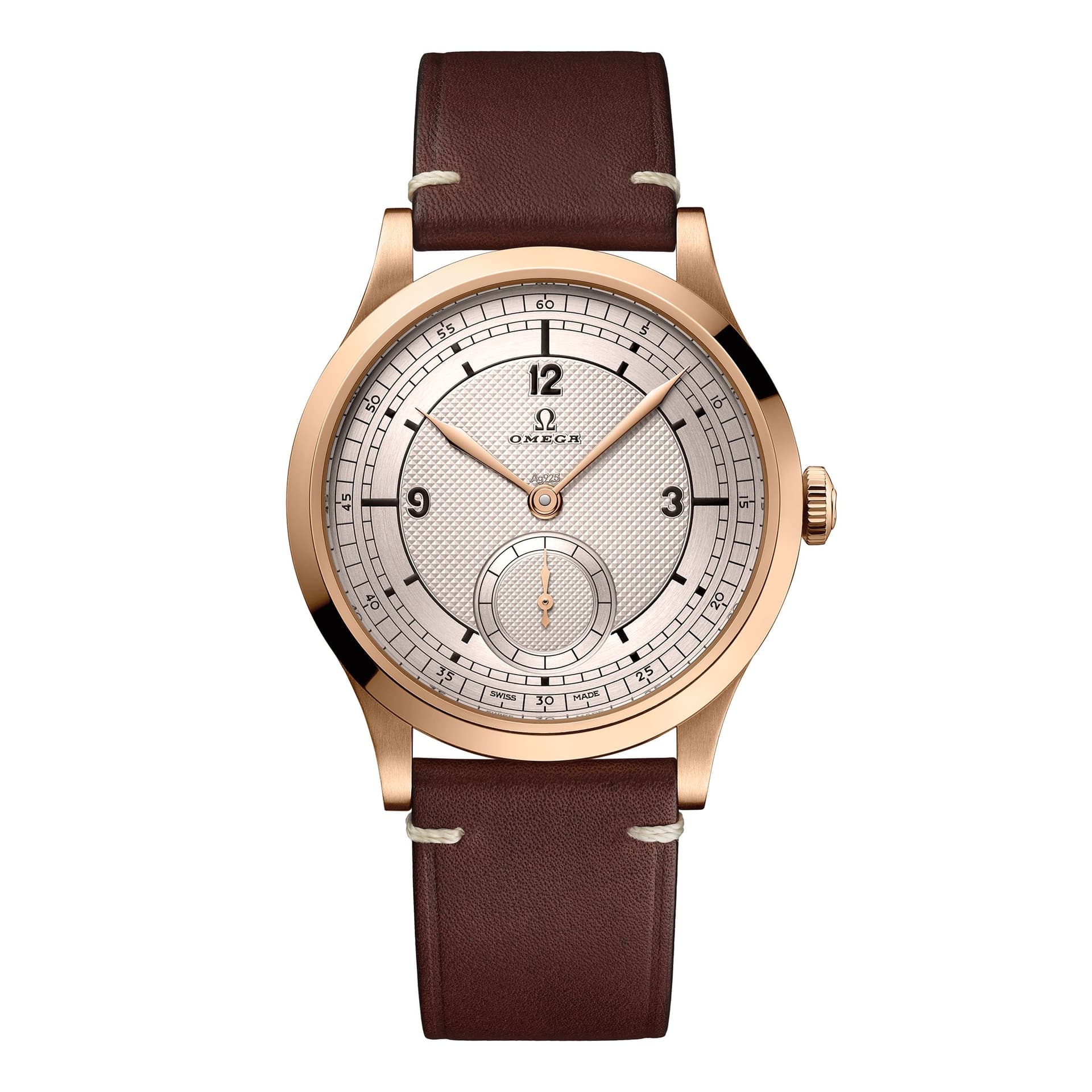 Omega Specialities — cadran argenté